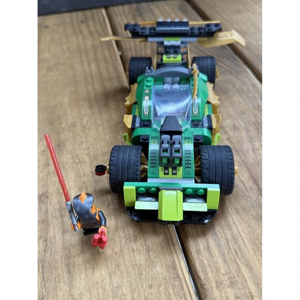 LEGO 71763 Ninjago - Lloyd's Race Car EVO 99% Complete NO MINIFIGS